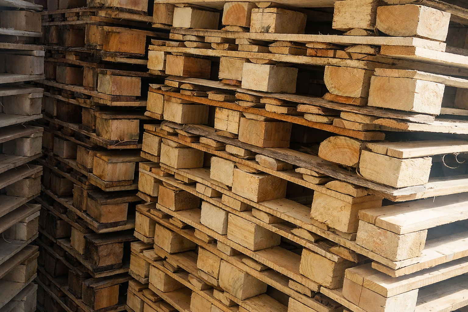 Palete de Madeira Bruta: Economia e Eficiência para operações Simples